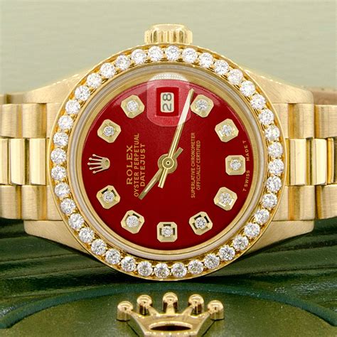 rolex president red dail|presidential rolex price 2021.